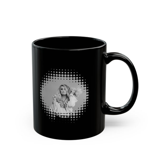 Retro Photo Black Coffee Mug (11oz, 15oz)