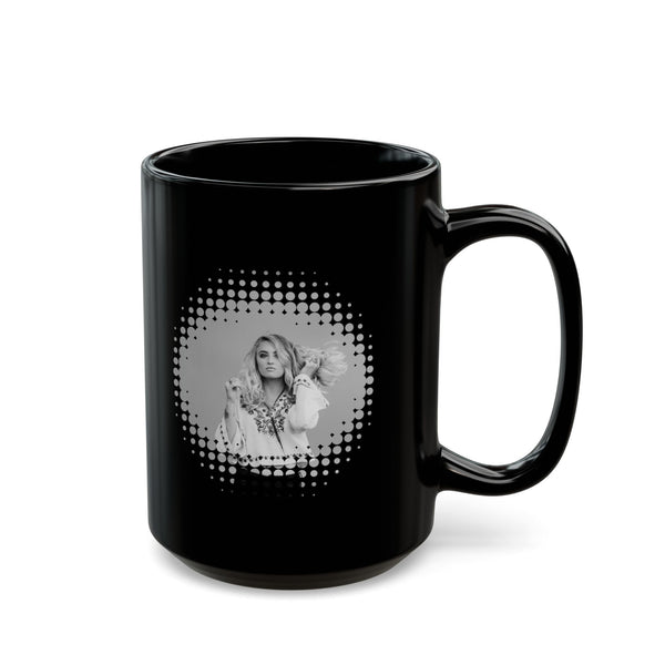 Retro Photo Black Coffee Mug (11oz, 15oz)